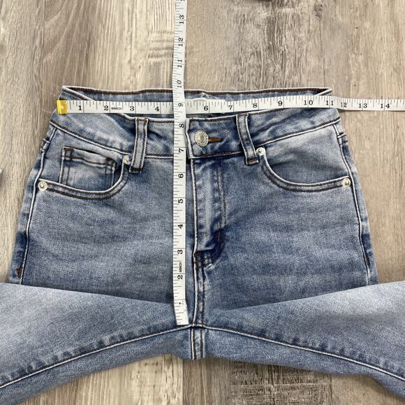 Love Soho Jeans Flare Boot Light Blue Jeans Size 0 - Picture 3 of 13